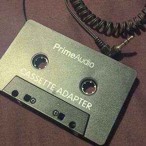 Prime audio cassette adapter 3/10$